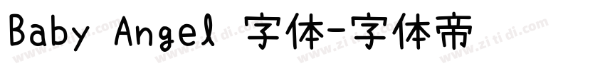 Baby Angel 字体字体转换